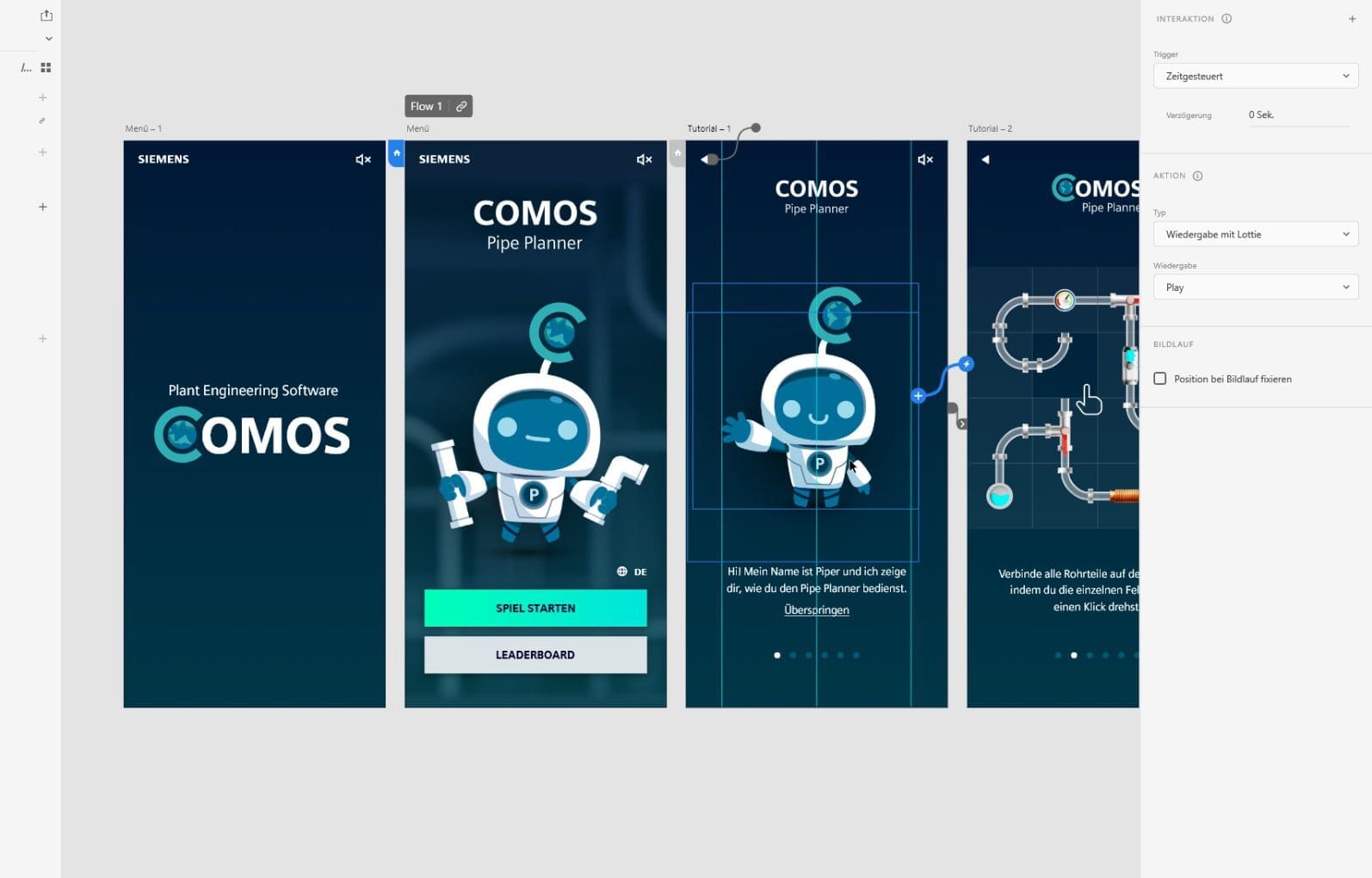 Prototyping eines Mobile Games