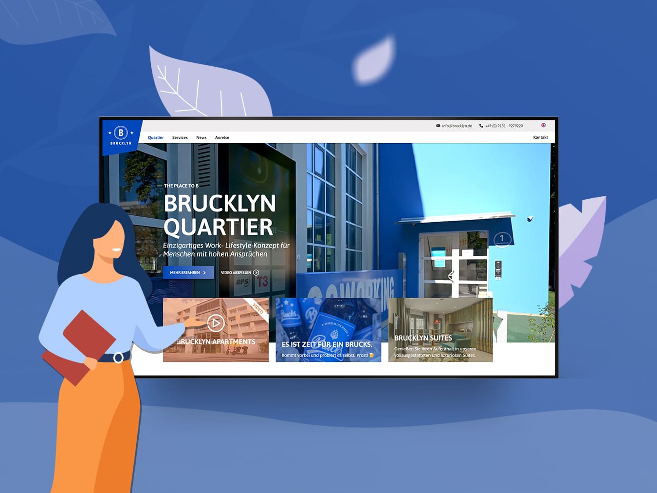 Brucklyn Quartier Website